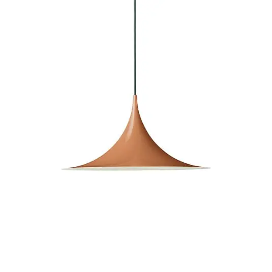 Semi Lámpara Colgante Ø47 Glossy Roasted Pumpkin - GUBI Devolución Gratuita