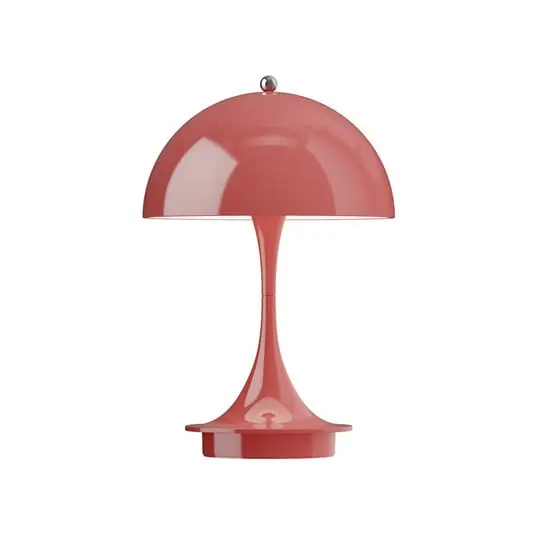 Panthella 160 PORTABLE V3 Lámpara recargable Opaque Coral - Louis Poulsen Máxima Calidad