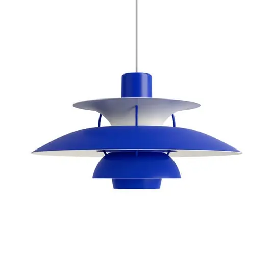 PH 5 Lámpara Colgante Monochrome Blue - Louis Poulsen Promoción Exclusiva