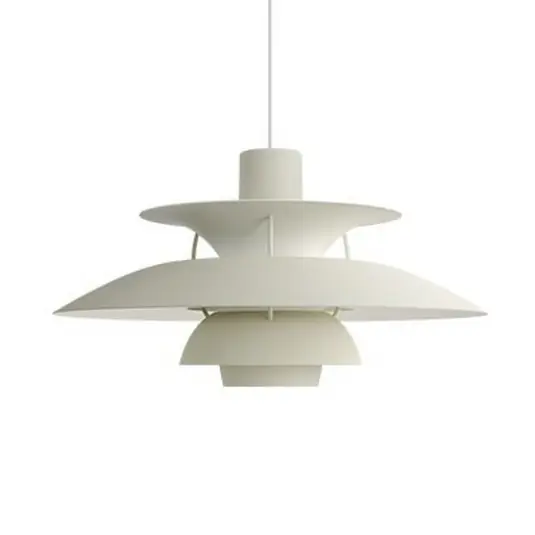 Lámpara colgante PH 5 Mini, gris, Ø 30 cm - Louis Poulsen Marca Reconocida