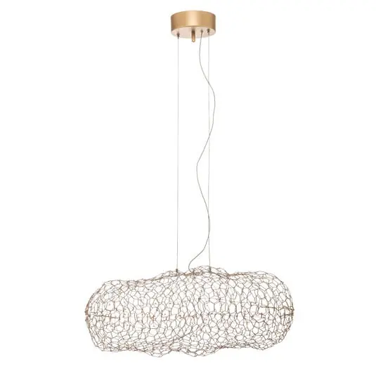 Hayden LED Lámpara Colgante L75 Gold - By Rydéns Mayoreo