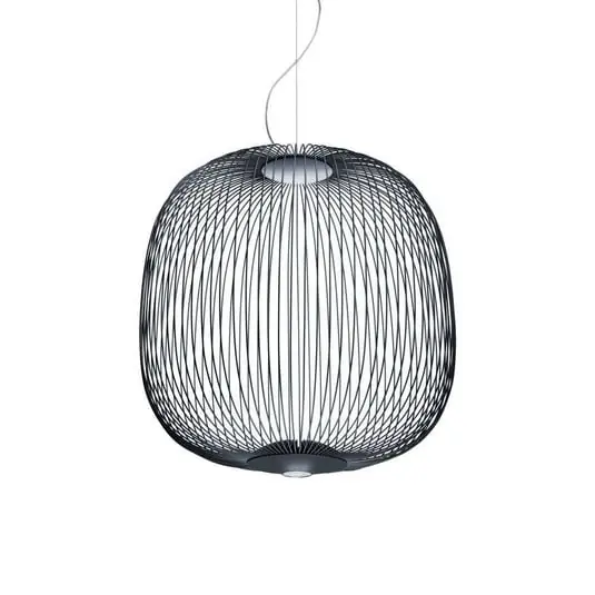 Spokes 2 LED Lámpara Colgante Regulable Grafito - Foscarini Ordena Ya