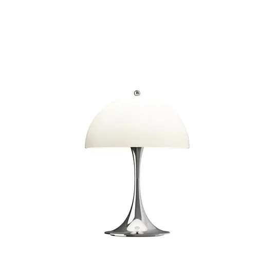 Envío Gratis Panthella 250 PORTABLE Lámpara recargable cromada/beige - Louis Poulsen