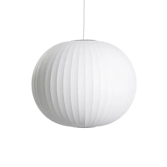 Nelson Ball Bubble Lámpara Colgante M Off-White - Herman Miller Solo Hoy