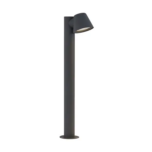 Ileyna Lámpara Jardín Dark Grey - Lindby Económico