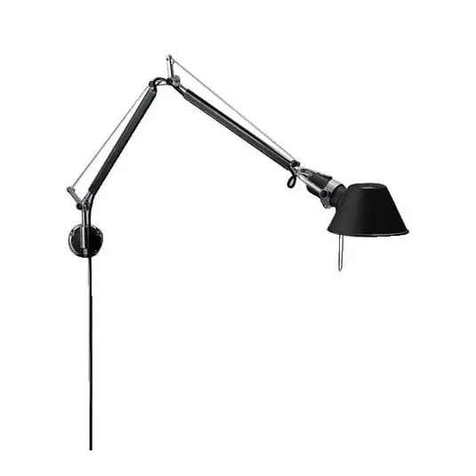 Oferta Limitada Tolomeo MINI Parete Aplique de Pared Negro - Artemide