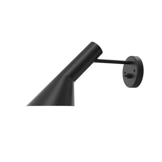 Solo Hoy AJ Aplique de Pared Hardwired SW Negro - Louis Poulsen
