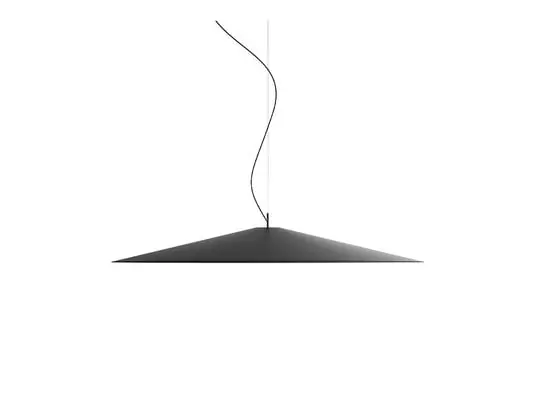 Envío Internacional Koinè Lampa Wiszaca 3000K Ø86 Mate Negro - Luceplan