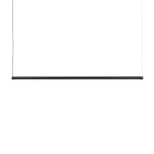 Rebajas Factor Linear 1500 Lámpara Colgante Diffused Soft Black - HAY