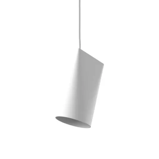 Ceramic Narrow Lámpara Colgante White - Moebe Barato