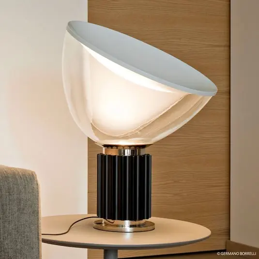 Taccia LED Lámpara de Sobremesa Small Black - Flos Auténtico
