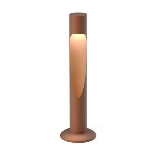 Solo Hoy Flindt Garden Lámpara Jardín Short LED 2700K con Base Corten - Louis Poulsen