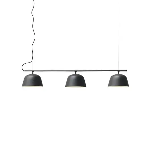 Rebajas Ambit Rail Lámpara Colgante Negro - Muuto