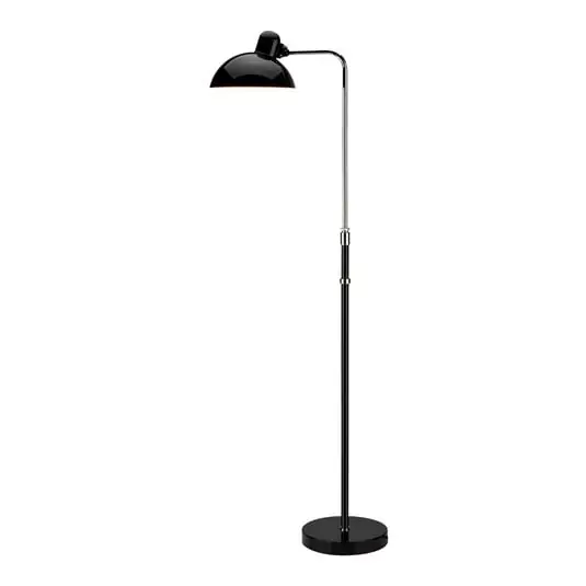 Original KAISER idell™ 6580-F Lámpara de Pie Negro - Fritz Hansen