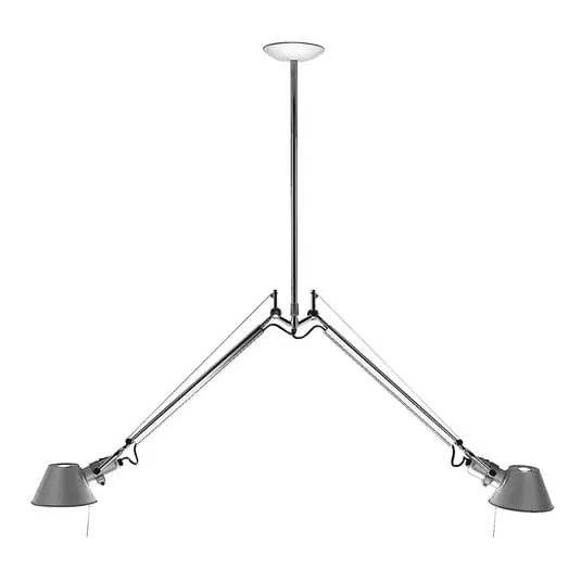 Rebajas Tolomeo Due Bracci Lámpara Colgante Aluminio - Artemide