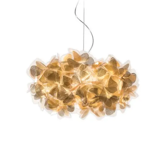 Clizia Lámpara Colgante Mama Non Mama Gold/Transparent - Slamp Imprescindible (Must-Have)
