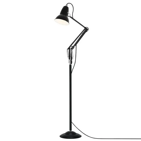 Precio Económico Original 1227 Lámpara de Pie Jet Black - Anglepoise