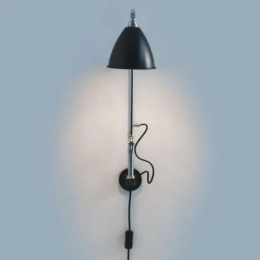 Bestlite BL5 Aplique de Pared Ø16 Cromo/Negro - GUBI Rebajas