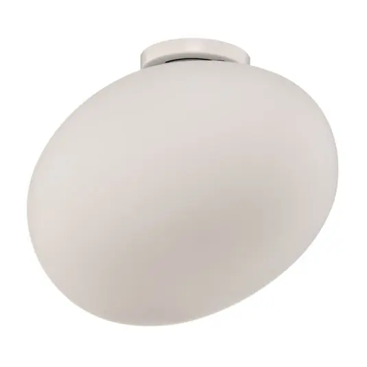 Gregg Media Aplique de Pared/Lámpara de Techo White - Foscarini De Moda
