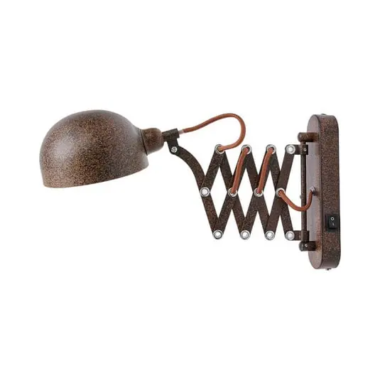 Curtis Aplique de Pared Rust - Lindby Mejor Calidad