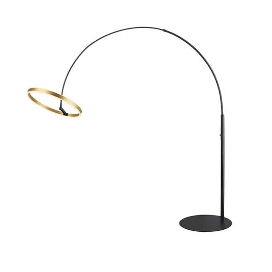Comprar En Línea One Bow Lámpara de Pie 2700/3000K Black/Brass - SLV
