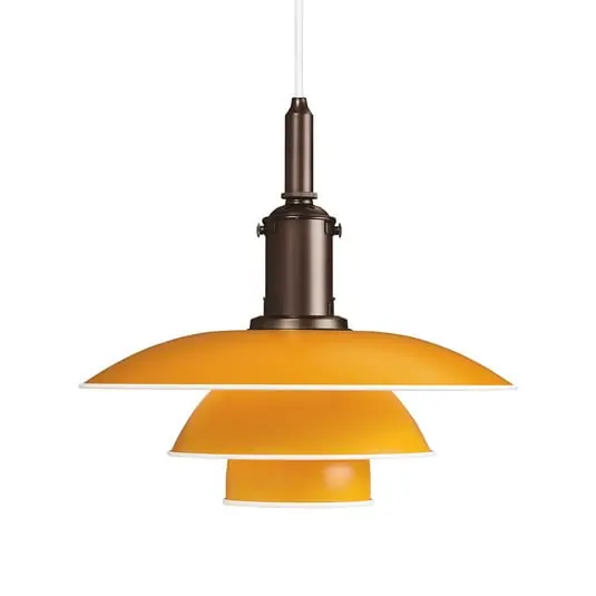 Compra Hoy PH 3½-3 Lámpara Colgante Amarillo - Louis Poulsen