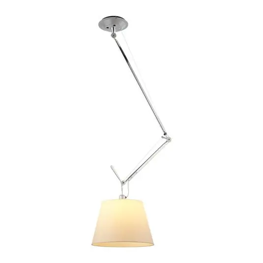 Artesanal Tolomeo Decentrata Lámpara Colgante Ø360 Pergamino - Artemide