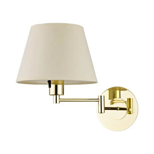Últimas Unidades Pola Aplique de Pared Cream/Polished Brass - Lindby