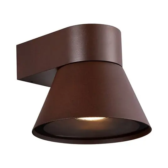 Kyklop Cone Aplique Exterior Rust - Nordlux Certificado