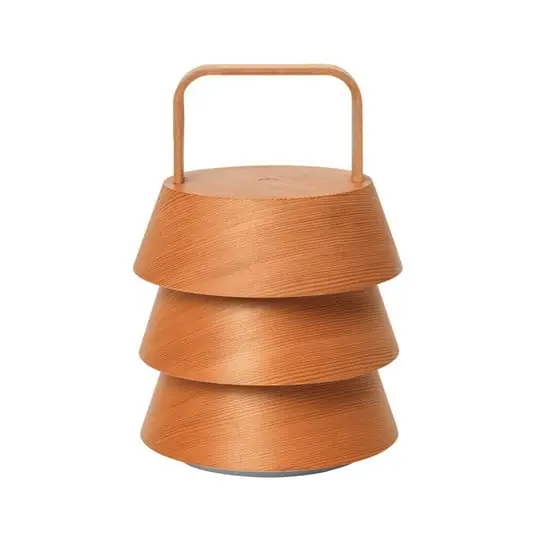 Imprescindible (Must-Have) Luver Portable Lámpara de Sobremesa Natural - Ferm Living