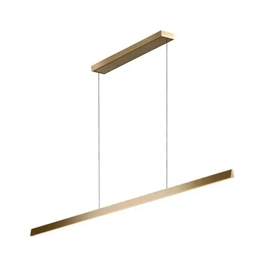 Nueva Colección Edge Linear S2000 Lámpara Colgante Brass - LIGHT-POINT