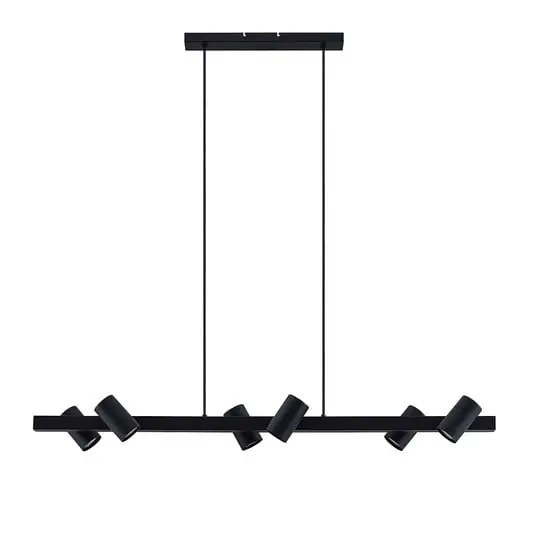 Novedad Savoli Lámpara Colgante Black - Lindby