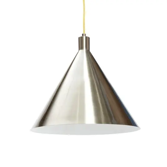 Ocasión Especial Yama Lámpara Colgante Ø40 Nickel/Yellow - Hübsch
