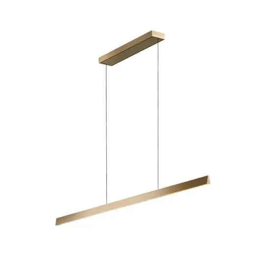 Auténtico Edge Linear S1500 Lámpara Colgante Brass - LIGHT-POINT