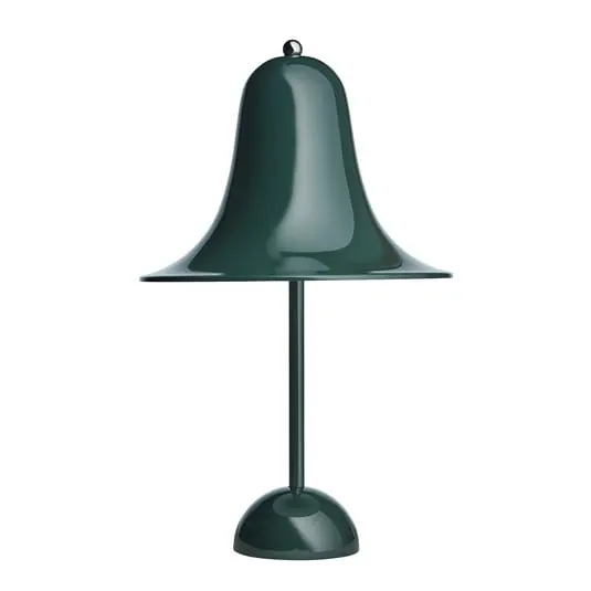 Pantop Lámpara de Sobremesa Ø23 Verde Oscuro - Verpan Imprescindible (Must-Have)