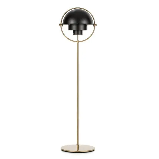 Precio De Fábrica Multi-Lite Lámpara de Pie Latón/Negro - GUBI