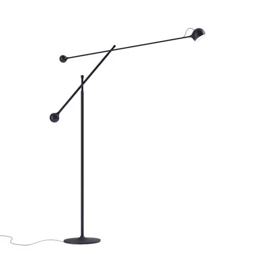 Entrega Rápida IXA Lámpara de Pie Anthracite - Artemide