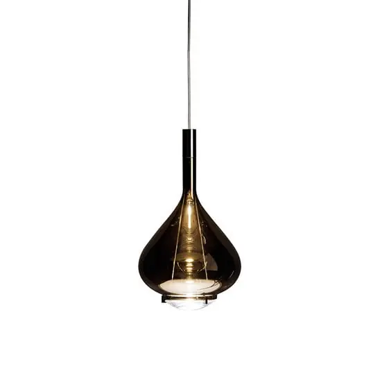 Lámpara colgante Sky-Fall SO1 mediana, bronce, cristal - Lodes Stock Limitado