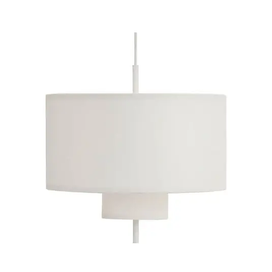 Compra Ahora Margin Lámpara Colgante Ø50 White Canvas - New Works