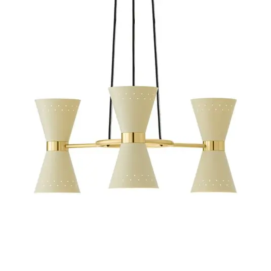 Entrega Rápida Collector 3 Lámpara Colgante Crème - Audo Copenhagen