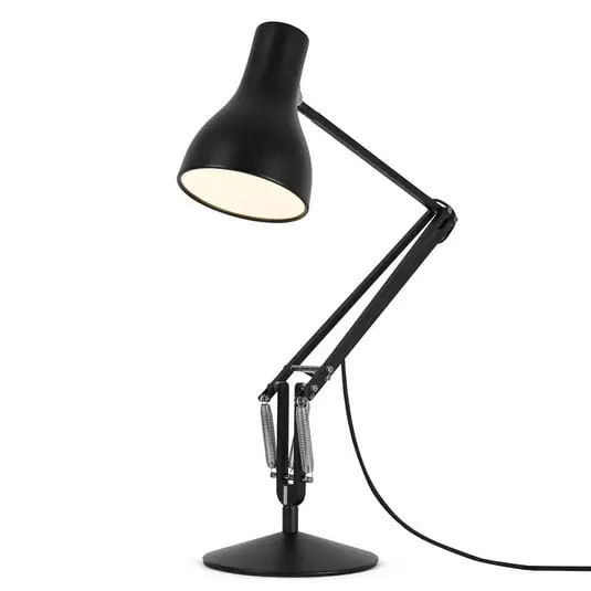 Type 75 Lámpara de Sobremesa Jet Negro - Anglepoise Novedad