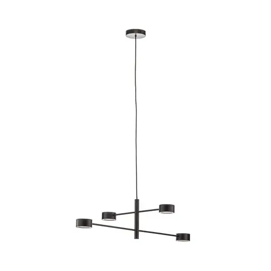 Compra Ahora Clyde 4 LED Lámpara Colgante Black - Nordlux