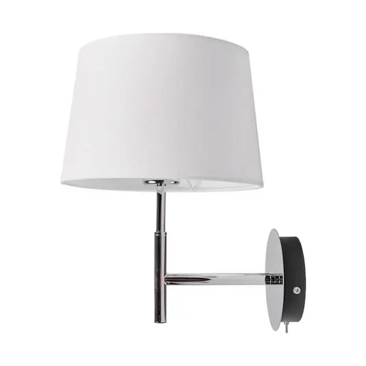 Dorothea Aplique de Pared White/Chrome - Lucande Edición Limitada
