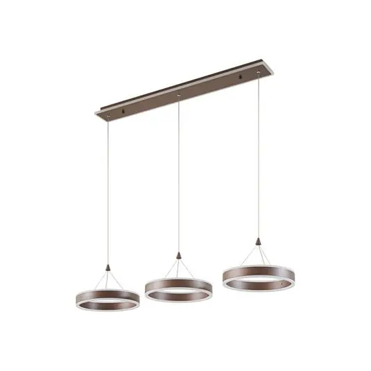 Kolo 3 LED Lámpara Colgante Iced Coffee - Lucande Compra Ahora