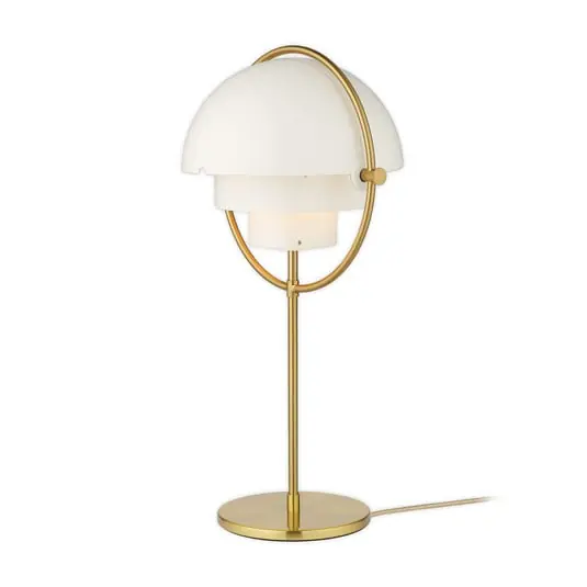 Súper Precio Multi-Lite Lámpara de Sobremesa Latón/Blanco - GUBI