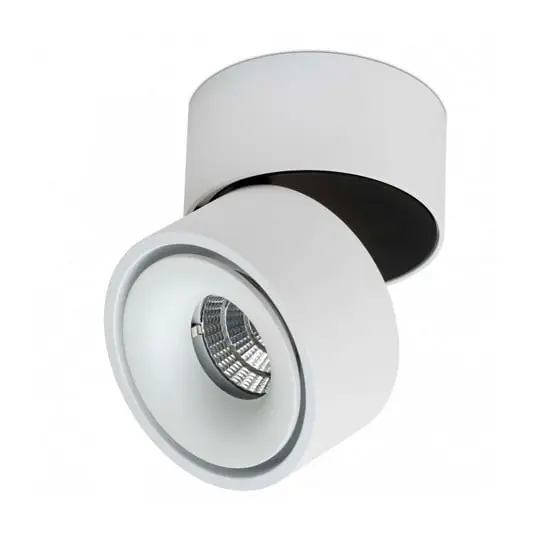 Solo Hoy Easy Mini W75 LED Spot montado en superficie 2700K White - Antidark