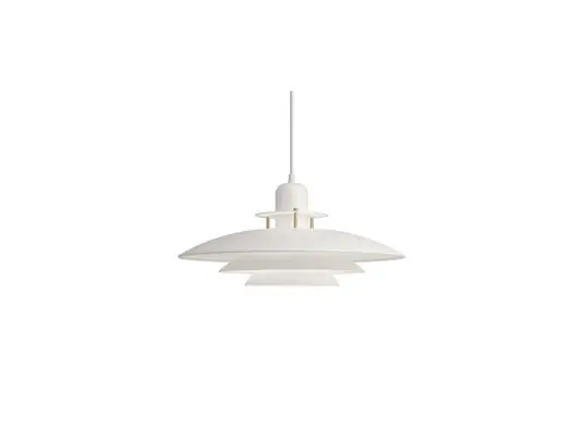 Primus I Lámpara Colgante Ø43 Matt White/Brass - Belid Máxima Calidad