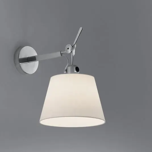Tolomeo 18 Diffusore Aplique de pared de diseño, blanco/aluminio - Artemide Edición Limitada