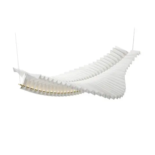 Sora Lámpara Colgante Solid Brass/White - Frandsen Solo Hoy