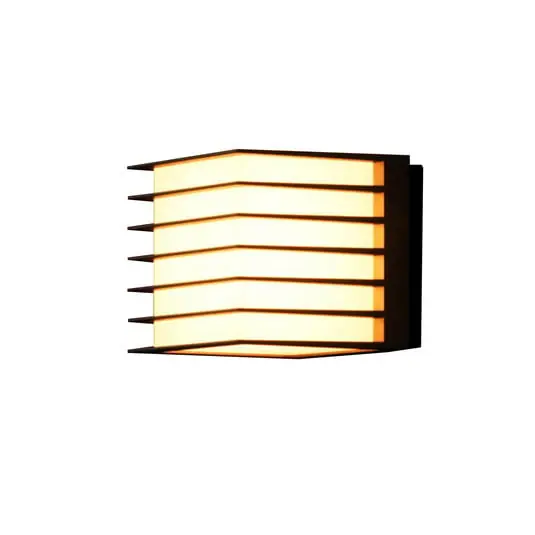 Fluctus 13 Aplique Exterior Black - Nordlux Artesanal